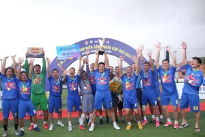 Đội FC Ching Luh vô địch Giải bóng đá Thanh niên công nhân khu vực Đồng bằng Sông Tiền