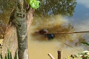 Phát hiện thi thể nam giới nổi dưới kênh