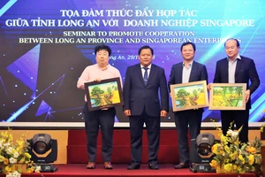 Long An thúc đẩy hợp tác giữa tỉnh với doanh nghiệp Singapore