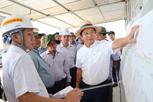 Bí thư tỉnh ủy Long An kiểm tra tiến độ thực hiện Đường Vành đai 3 – TPHCM