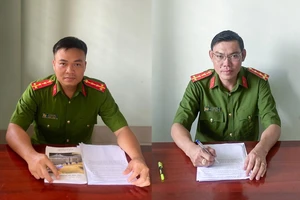 2 Đại úy công an kịp cứu cháu bé người Trung Quốc bị đuối nước