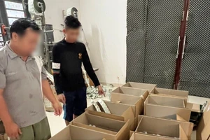 Long An: Phát hiện một cơ sở có dấu hiệu sản xuất thuốc bảo vệ thực vật giả