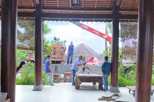 “Khu sinh thái Không Thời Gian" xây dựng trái phép ở Long An đã được tháo dỡ