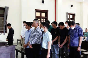 Làm giả con dấu, tài liệu 18 bị cáo lãnh án tù