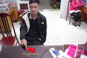 Nhiều lần mang vàng giả đi cầm, Nam thanh niên ở Tiền Giang bị bắt