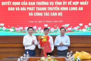 Ông Lê Hồng Phước giữ chức Tổng Biên tập Báo và Đài PTTH Long An