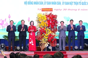 Công bố các lãnh đạo chủ chốt của tỉnh Tây Ninh mới