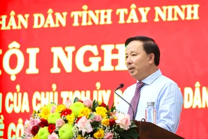 Phân công nhiệm vụ Chủ tịch và các Phó Chủ tịch UBND tỉnh Tây Ninh 