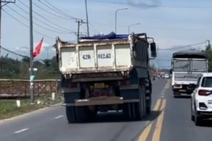 Tây Ninh: Xử phạt, trừ điểm GPLX tài xế xe tải lấn làn ngược chiều