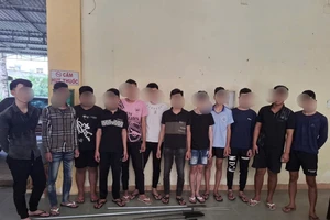 Bắt nhóm thanh thiếu niên mang hung khí gây náo loạn đường phố Tây Ninh