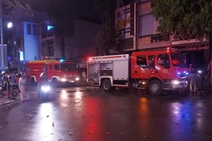 Chập điện gây cháy cửa hàng thể thao ở Tây Ninh