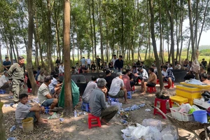 Cảnh sát vây bắt 61 người tham gia đá gà gần 1 tỉ đồng ở Tây Ninh