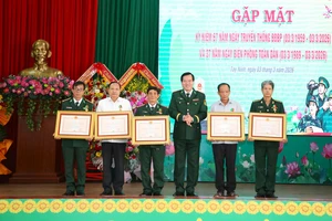 Tây Ninh: Trao 13 Huân chương Bảo vệ Tổ quốc tại lễ kỷ niệm 67 năm Bộ đội Biên phòng
