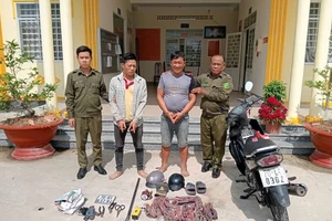 2 người ở Tây Ninh trộm dây cáp điện bán lấy tiền mua ma túy bị bắt