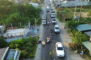 Va chạm trên quốc lộ 62, 1 người tử vong 