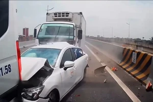 Cao tốc TP.HCM – Trung Lương ùn ứ sau 2 vụ tai nạn liên tiếp