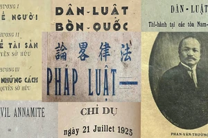 Những cuốn sách luật ở Việt Nam thời Pháp thuộc