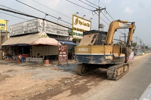 Sở GTVT TP.HCM yêu cầu khắc phục bất cập khi làm đường Tỉnh lộ 8