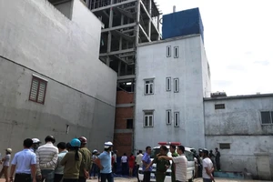 Nam công nhân rơi từ tầng 4 khách sạn tử vong