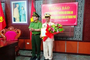 Phó giám đốc Công an Đà Nẵng được điều động về Bộ công an