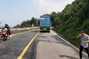 2 tân cử nhân bị nạn trên đèo Hải Vân khi đi xin việc