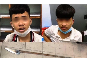 6 thiếu niên dùng dao phóng lợn chống trả lực lượng 911