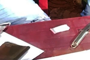 Tang vật ma túy bị 911 phát hiện. Ảnh: H.H