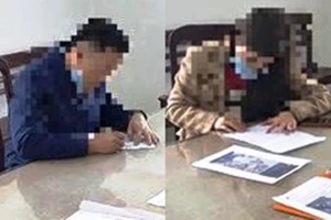 1 phụ nữ vi phạm giao thông, đăng clip xúc phạm công an