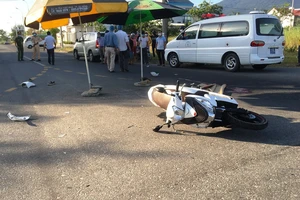 Tai nạn ở giao lộ không đèn tín hiệu, 1 người tử vong