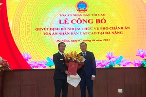Tòa Cấp cao tại Đà Nẵng có phó chánh án mới