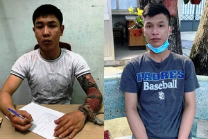 Bắt 2 thanh niên chuyên giật thẻ cào điện thoại, thuốc lá