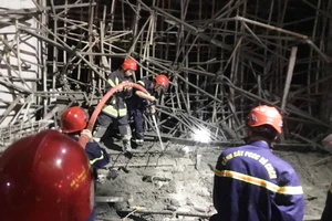 5 người thương vong vì sập sàn bê tông ở Đà Nẵng