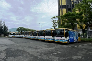 Tài xế xe buýt ở Đà Nẵng lại ngừng việc để đòi nợ lương