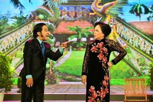 Nghệ sĩ Bạch Long và Kiều Mai Lý tái xuất trên tivi