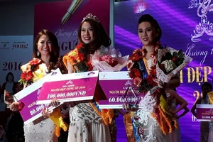 Đỗ Hà Thảo Nhi đăng quang hoa khôi Người đẹp công sở 