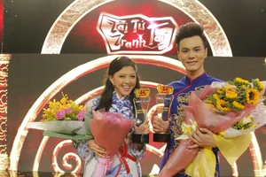 Hồng Trang –Hoàng Dững đăng quang Tài tử tranh tài