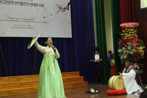 'Báu vật sống' của Hàn Quốc biểu diễn tại Việt Nam