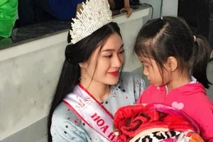 Ngắm vẻ đẹp thánh thiện của hoa hậu Bình Minh