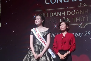 Hoa hậu Hoàn cầu Khánh Ngân thành đại sứ nhân ái