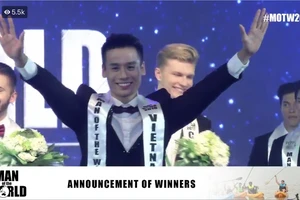 Cao Xuân Tài đăng quang Người đàn ông của thế giới 2018