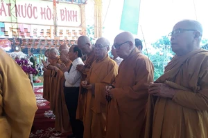 Chùa Vĩnh Nghiêm cầu siêu cho các anh hùng liệt sĩ