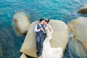 Hoa hậu Đặng Thu Thảo khoe ảnh cưới trước lễ ăn hỏi