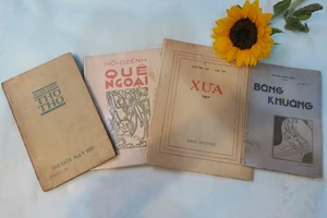 Triển lãm sách quý - đêm nhạc gây quỹ Nàng thơ thuở ấy