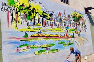 TP.HCM: Những bức tường tranh đẹp mắt ngăn nạn vẽ bậy 