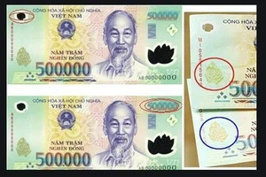 Công an chỉ cách phân biệt một số loại tiền giả mới