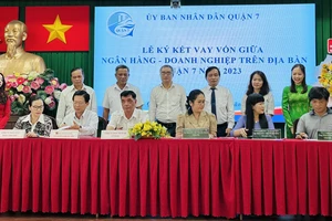 Quận 7 kết nối ngân hàng với doanh nghiệp