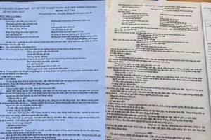 Làm lộ đề thi dù không gây ảnh hưởng cũng cần xử lý nghiêm