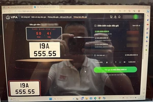 Người trúng đấu giá biển số xe đẹp có quyền bán lại hay không?