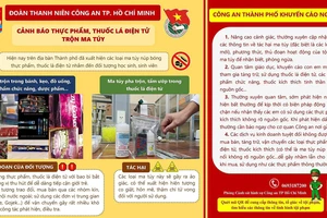 Cảnh giác với dạng ma túy mới trộn trong thực phẩm và thuốc lá điện tử