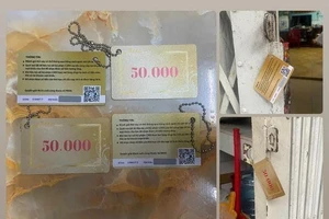 Công an khuyến cáo cảnh giác thẻ lạ chứa mã QR treo trên xe, cửa nhà